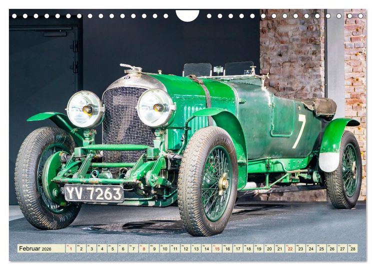 Produktbild: Nationales Auto Museum, The Loh Collection (Wandkalender 2026 DIN A4 quer), CALVENDO Monatskalender