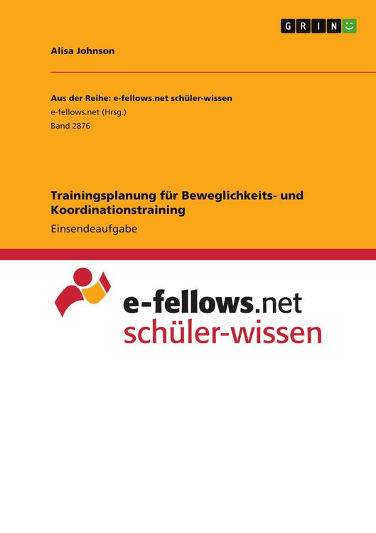 Produktbild: Trainingsplanung f&uuml;r Beweglichkeits- und Koordinationstraining