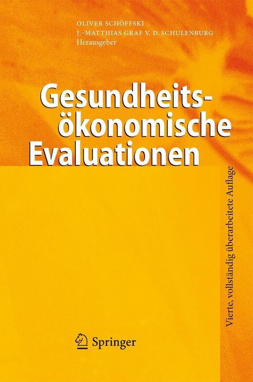 Produktbild: Gesundheits&ouml;konomische Evaluationen