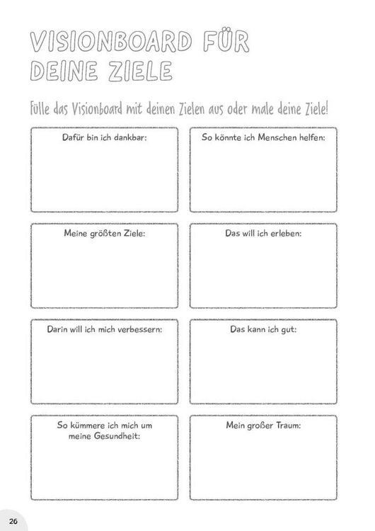 Produktbild: Mein Gl&uuml;cks-Heft. Ausmalen, ausf&uuml;llen und mehr &uuml;ber das eigene Gl&uuml;ck herausfinden
