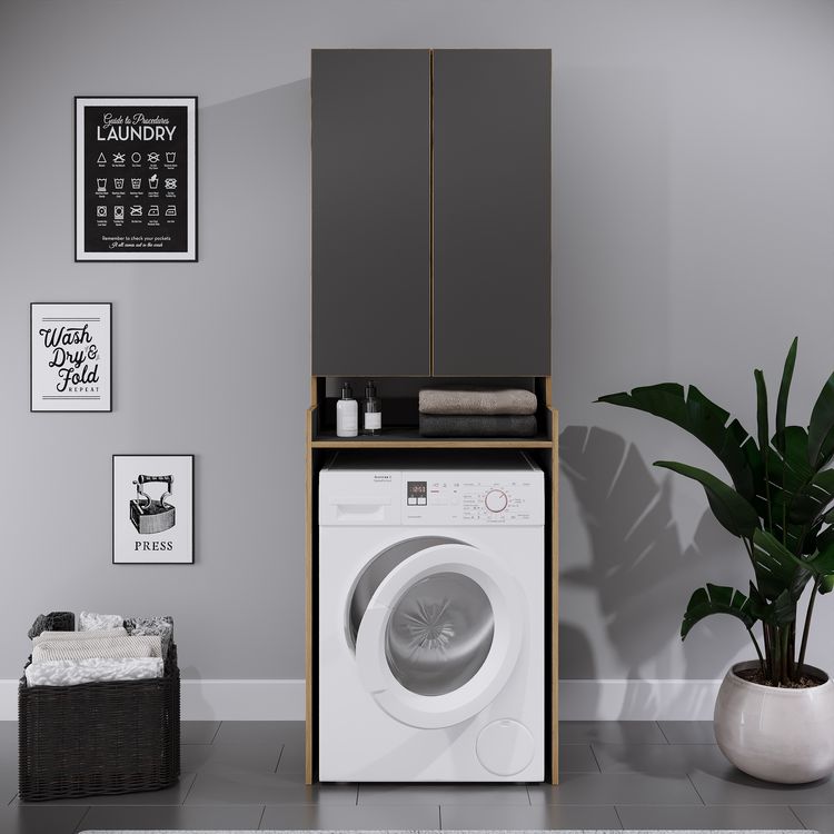 Produktbild: &Uuml;berbauschrank Waschmaschine &Uuml;berbau Rislo