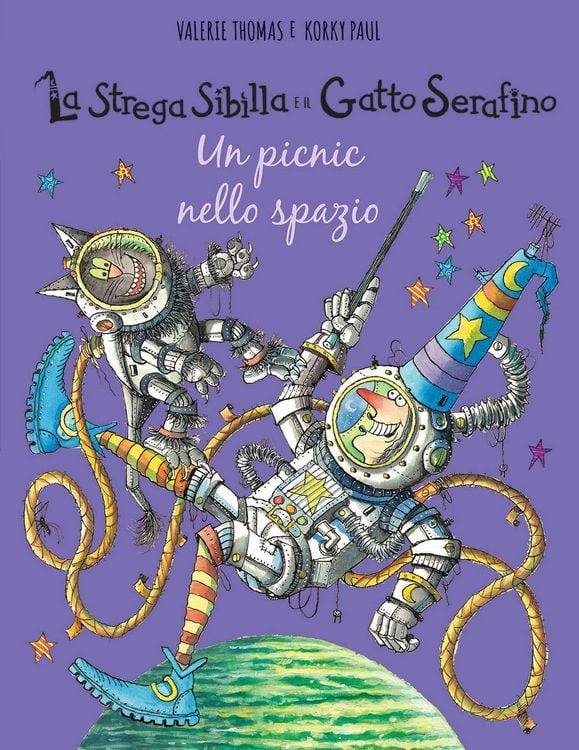 Produktbild: Un picnic nello spazio. La strega Sibilla e il gatto Serafino