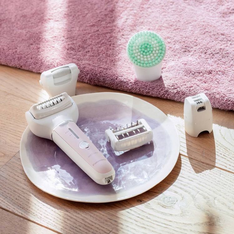 Produktbild: Panasonic ES-EY80 Epilierer Wei&szlig;, Rosa
