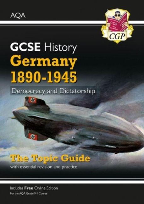 Produktbild: GCSE History AQA Topic Revision Guide - Germany, 1890-1945: Democracy and Dictatorship