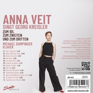 Produktbild: Anna Veit singt Georg Kreisler