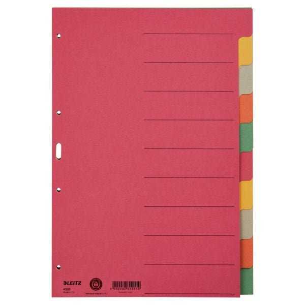 Produktbild: Leitz Register Blanko, Karton