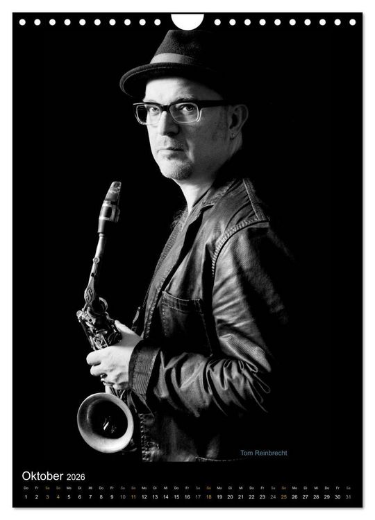 Produktbild: Jazz it! (Wandkalender 2026 DIN A4 hoch), CALVENDO Monatskalender