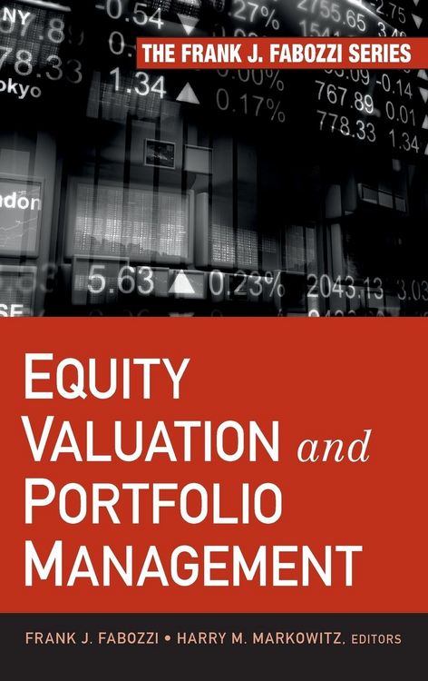 Produktbild: Equity Valuation and Portfolio Management