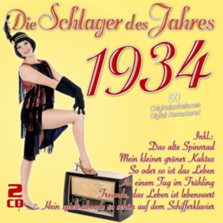 Produktbild: Die Schlager Des Jahres 1934