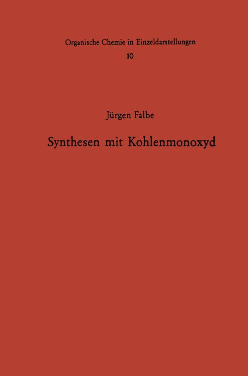Produktbild: Synthesen mit Kohlenmonoxyd
