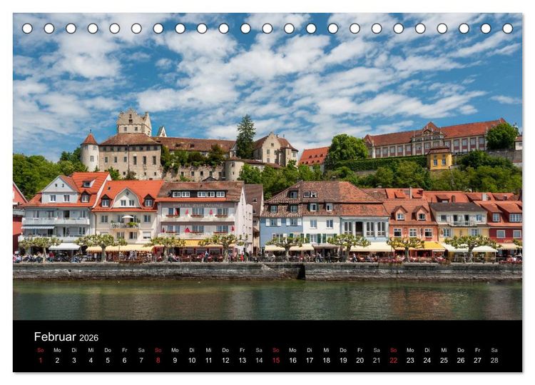 Produktbild: Kulturlandschaft Bodensee - Teil I (Tischkalender 2026 DIN A5 quer), CALVENDO Monatskalender