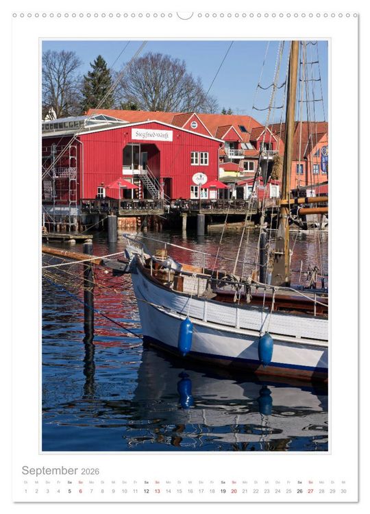 Produktbild: Eckernf&ouml;rde (hochwertiger Premium Wandkalender 2026 DIN A2 hoch), Kunstdruck in Hochglanz
