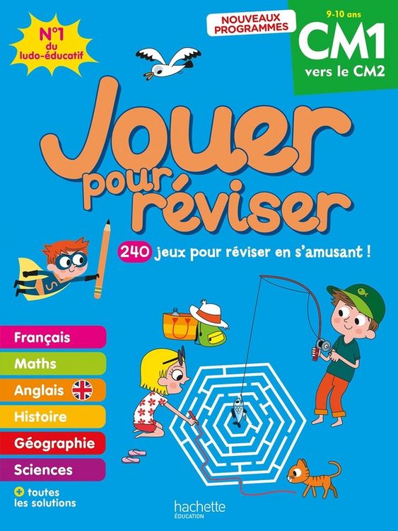 Produktbild: Jouer pour r&eacute;viser : CM1 vers le CM2, 9-10 ans