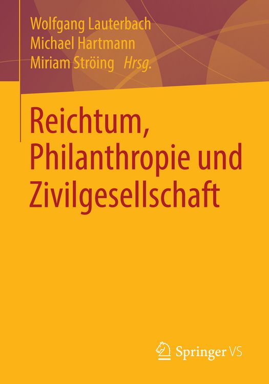 Produktbild: Reichtum, Philanthropie und Zivilgesellschaft