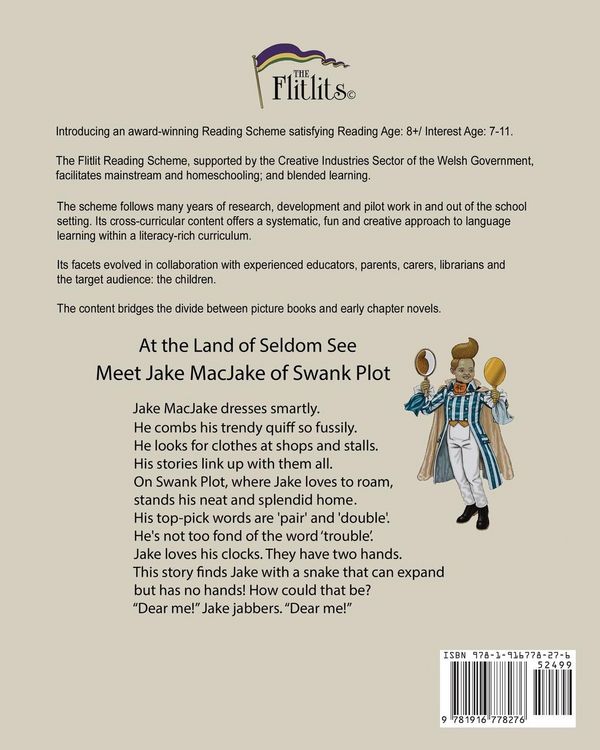 Produktbild: THE FLITLITS, Meet the Characters, Book 10, Jake MacJake, 8+Readers, U.K. English, Supported Reading