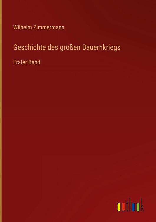Produktbild: Geschichte des gro&szlig;en Bauernkriegs