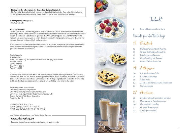 Produktbild: Intervallfasten Low Carb