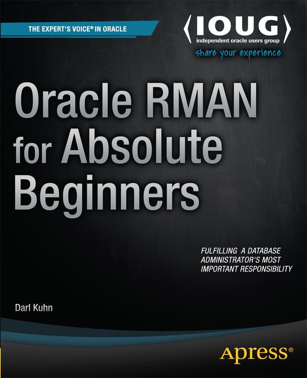 Produktbild: Oracle RMAN for Absolute Beginners