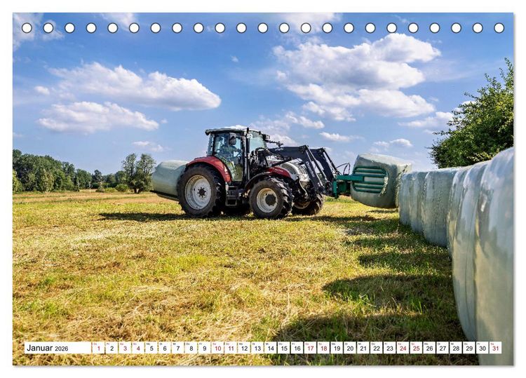 Produktbild: Landwirtschaft im Norden (Tischkalender 2026 DIN A5 quer), CALVENDO Monatskalender