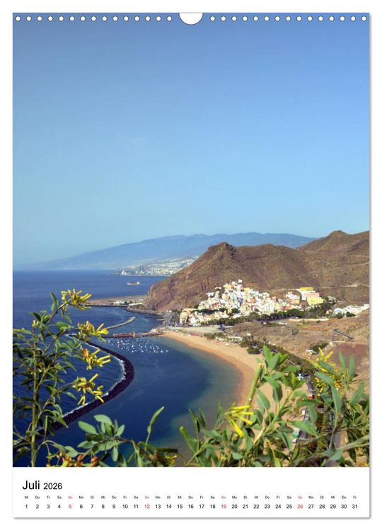 Produktbild: Teneriffa - Insel der Gl&uuml;ckseligen (Wandkalender 2026 DIN A3 hoch), CALVENDO Monatskalender