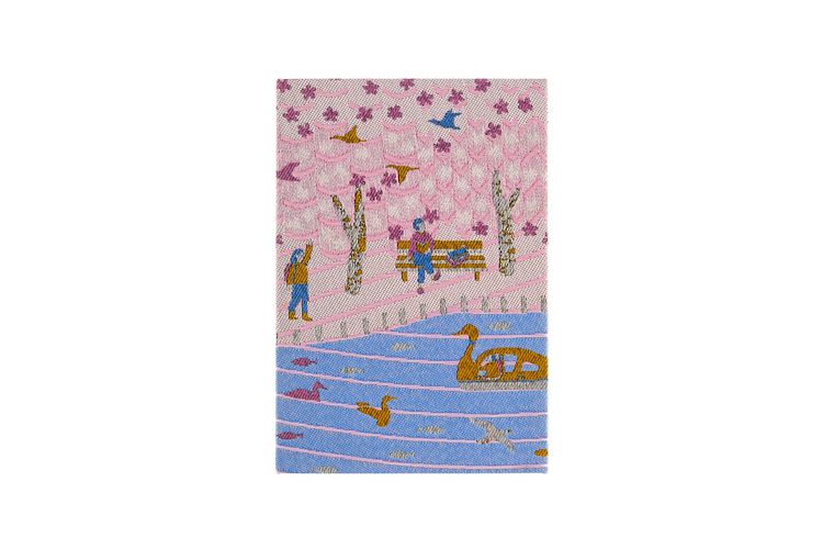 Produktbild: Moleskine Notizbuch Sammlerbox - Sakura, Large/A5, Liniert, Stoffeinband