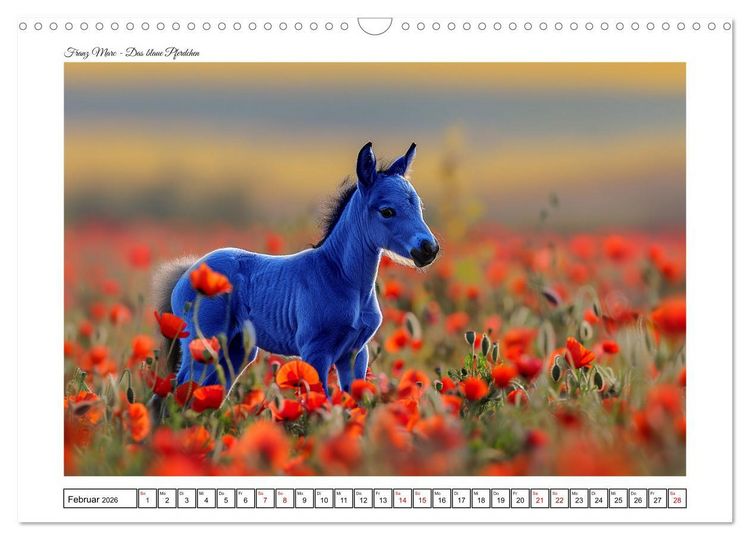 Produktbild: Alte Meister auf Zeitreise (Wandkalender 2026 DIN A3 quer), CALVENDO Monatskalender