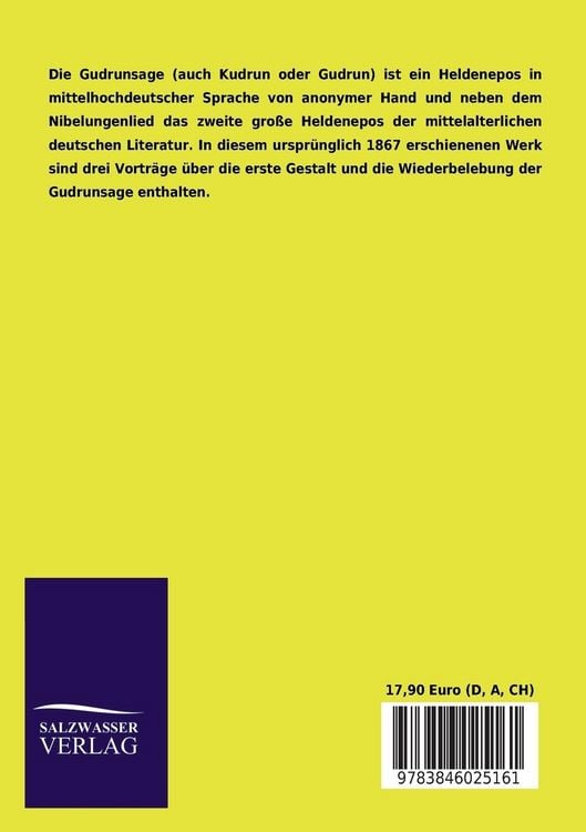 Produktbild: Die Gudrunsage