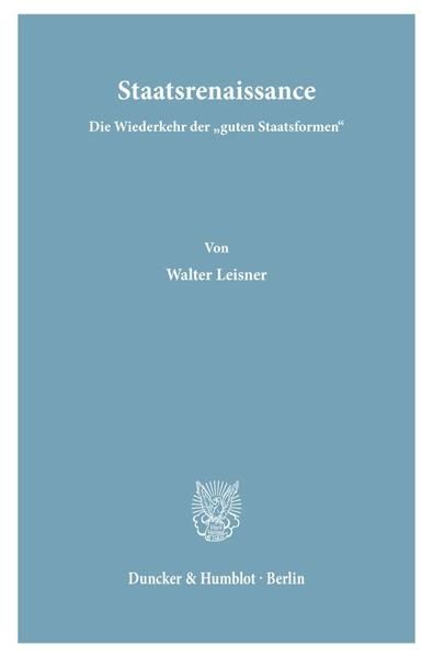 Produktbild: Staatsrenaissance.