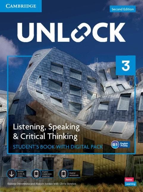 Produktbild: Unlock Level 3 Listening, Speaking and Critical Thinking Student's Book with Digital Pack