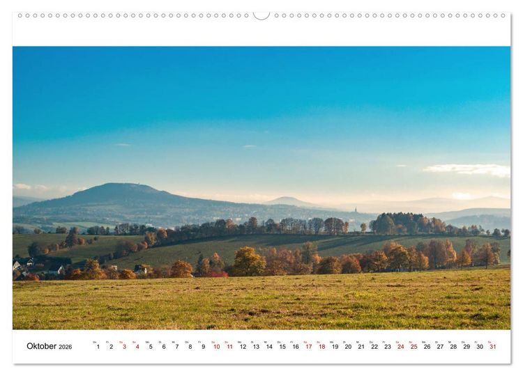 Produktbild: Einblicke in das Erzgebirge (Wandkalender 2026 DIN A2 quer), CALVENDO Monatskalender