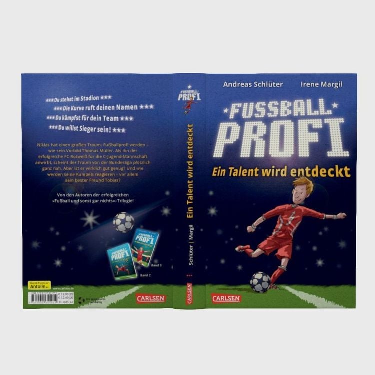 Produktbild: Ein Talent wird entdeckt / Fu&szlig;ballprofi Band 1