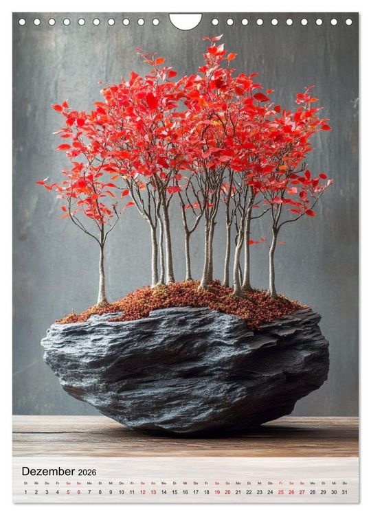 Produktbild: Die stille Kraft des Bonsai (Wandkalender 2026 DIN A4 hoch), CALVENDO Monatskalender