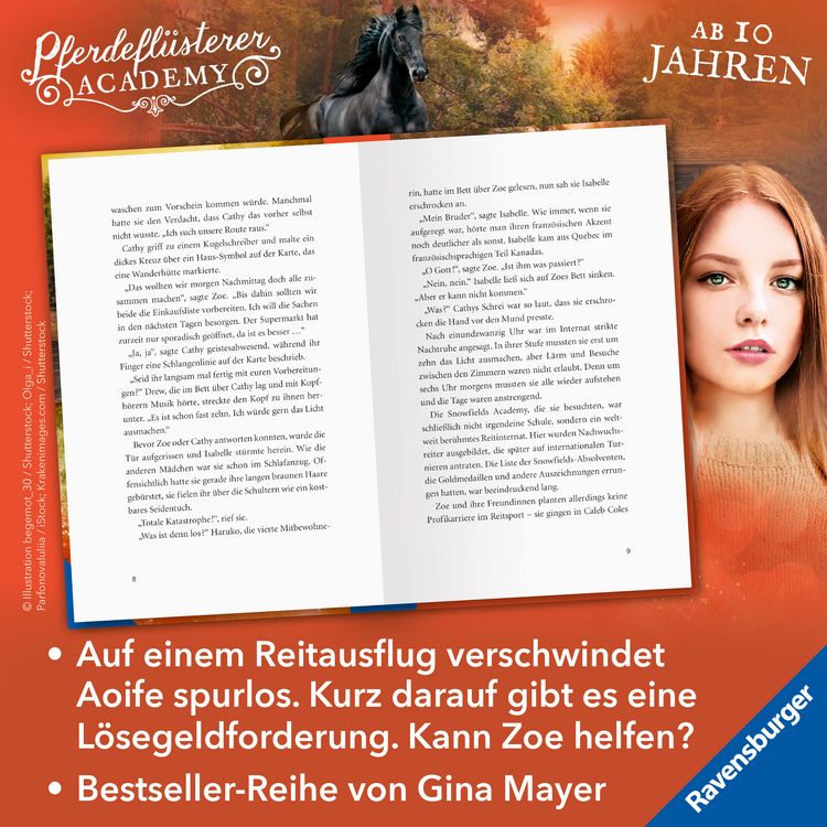 Produktbild: Pferdefl&uuml;sterer-Academy, Band 10: Die dunkle Wahrheit
