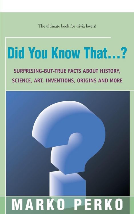 Produktbild: Did You Know That...?