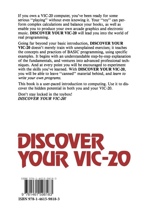 Produktbild: Discover Your VIC-20