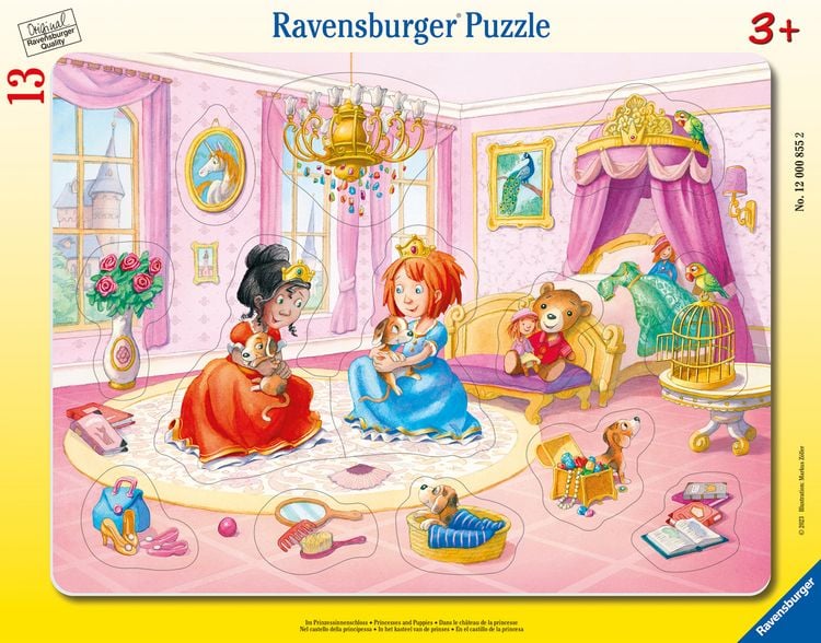 Produktbild: Kinderpuzzle 13 Teile - Im Prinzessinnenschloss