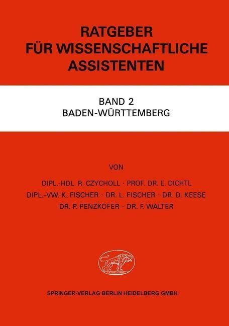Produktbild: Ratgeber f&uuml;r Wissenschaftliche Assistenten