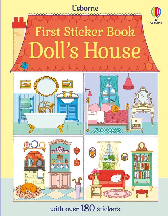 Produktbild: First Sticker Book Doll's House