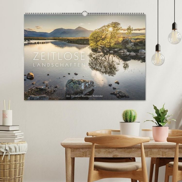 Produktbild: Zeitlose Landschaften (Wandkalender 2027 DIN A2 quer), CALVENDO Monatskalender