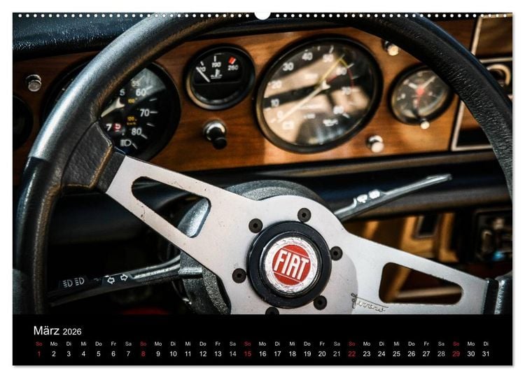 Produktbild: Oldtimer inside (Wandkalender 2026 DIN A2 quer), CALVENDO Monatskalender