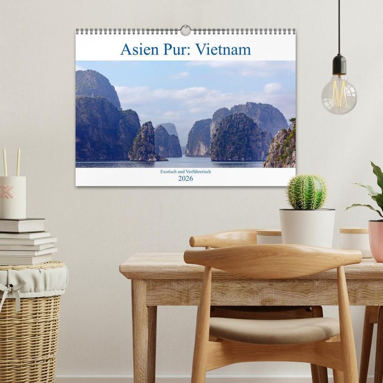 Produktbild: Asien Pur: Vietnam (Wandkalender 2026 DIN A3 quer), CALVENDO Monatskalender