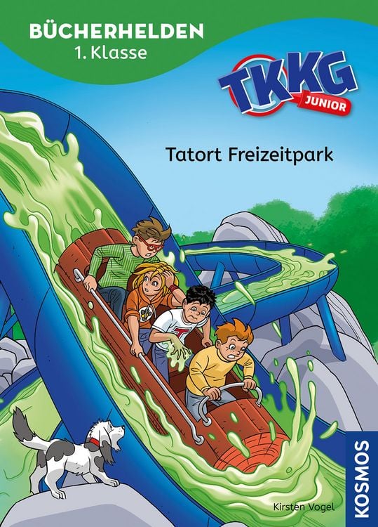 Bild vom Artikel TKKG Junior, Bücherhelden 1. Klasse, Tatort Freizeitpark vom Autor Kirsten Vogel