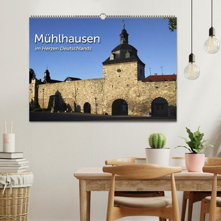 Produktbild: M&uuml;hlhausen (Wandkalender 2027 DIN A2 quer), CALVENDO Monatskalender