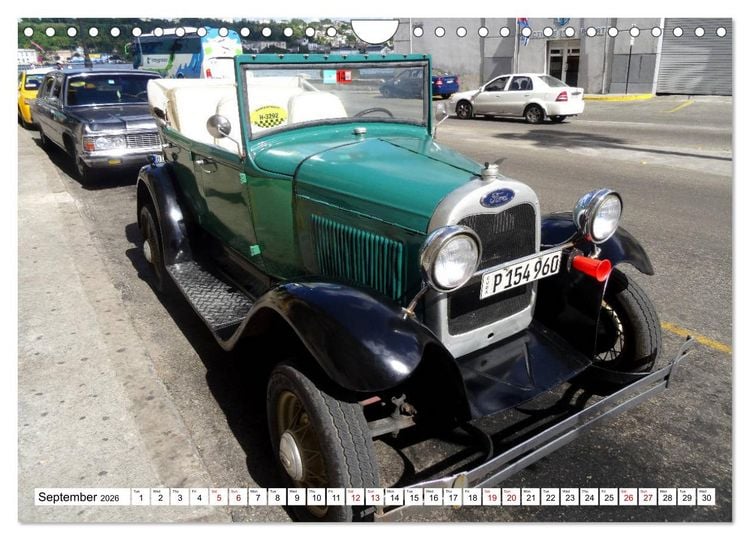 Produktbild: Ford Model A (Wall Calendar 2026 DIN A4 landscape), CALVENDO 12 Month Wall Calendar