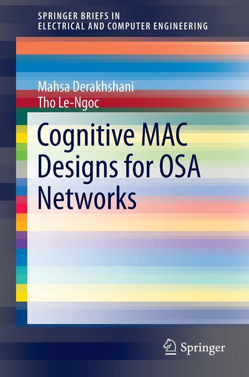 Produktbild: Cognitive MAC Designs for OSA Networks
