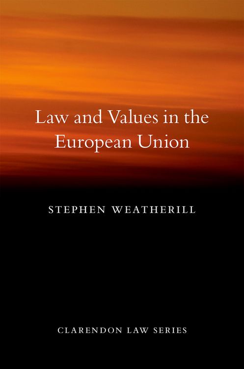Produktbild: Law and Values in the European Union