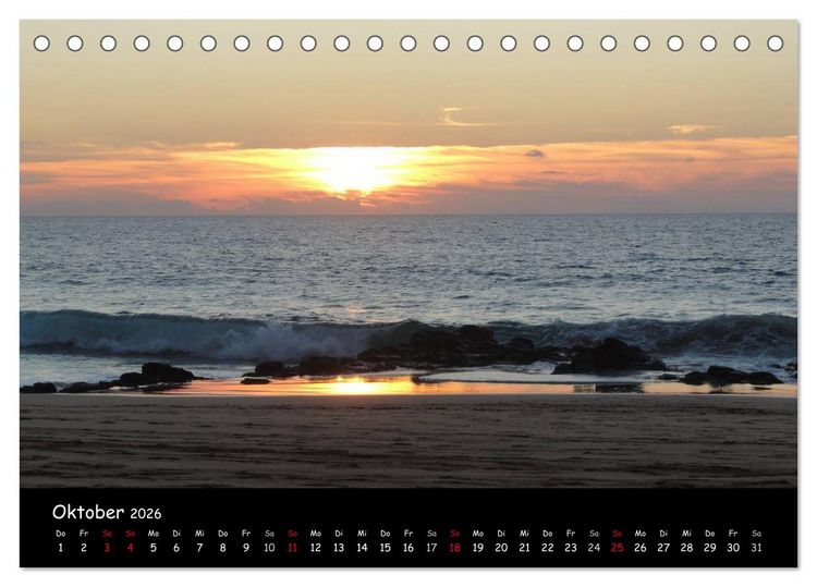 Produktbild: Fuerteventura - karge Sch&ouml;nheit (Tischkalender 2026 DIN A5 quer), CALVENDO Monatskalender