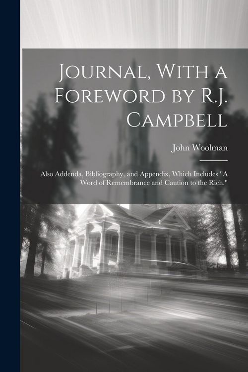 Produktbild: Journal, With a Foreword by R.J. Campbell