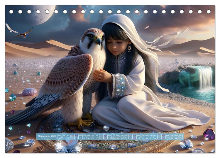 Produktbild: Spirit Animal Dreams (Desk Calendar 2027 DIN A5 landscape), CALVENDO 12 Month DeskCalendar