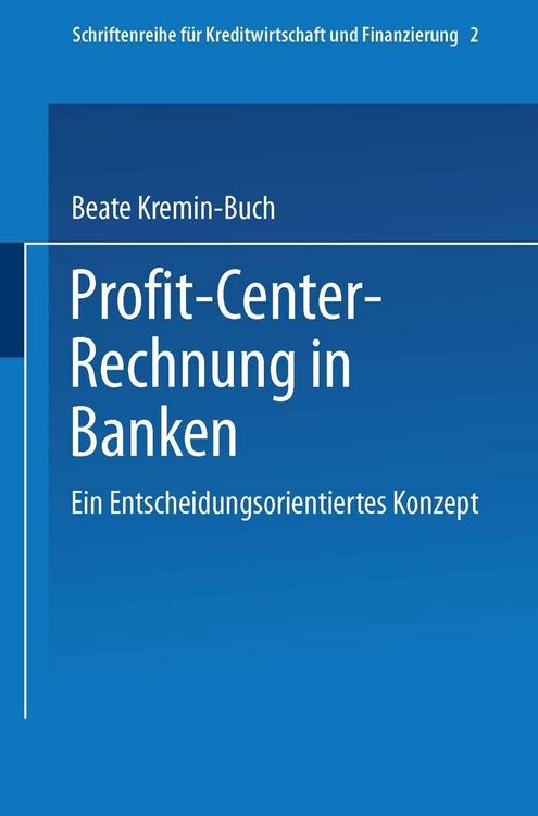 Produktbild: Profit Center-Rechnung in Banken